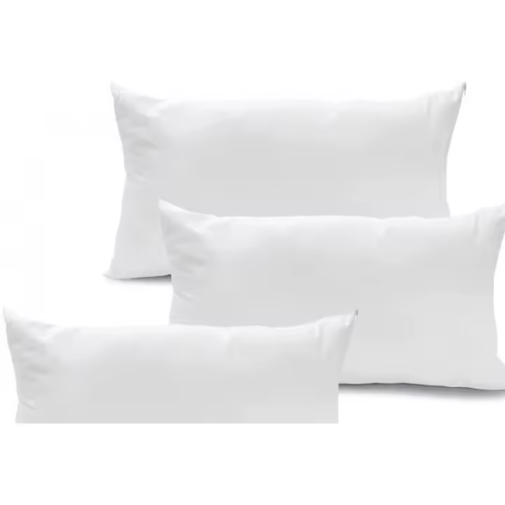 Unidad o pack de 3. Relleno cojín decorativo rectangular 30x50 cm fibra hueca. - 1