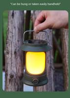 Lámpara De Camping Retro Portátil Lanternas Solares/Carga Tipo-C Luz De Emergencia Para Colgar En La Tienda De Acampar Y Escalada Al Aire Libre Jardín - details 9