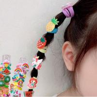 Set De 30 Diademas De Flores Para Niñas Accesorios De Cabello De Goma Con Diseño De Dibujos Animados Y Flores Pequeñas Para Niños - details 5