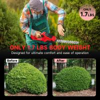 Podadora De Bricioles Eléctrica Sin Cable Para Jardín Herramientas De Podar Arbustos Y Grama Compatible Con Batería Milwaukee 18V (No Incluye Batería) - details 3