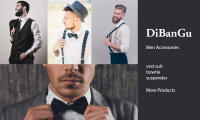 Chaleco De Seda Para Hombre Negro Con Paisaje Solido Para Boda Y Baile De Promoción Chaqueta De Cintura Con Corbata Para Traje DiBanGu - details 0