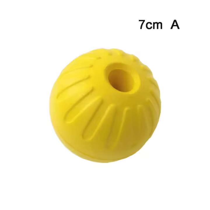 Bola De Goma Para Perros 7/9cm Juguete Interactivo Para Entrenamiento Y Juego Resistente Al Masticar Juguetes Para Atrapar Para Cachorros Y Perros Pequeños Y Medianos - 1