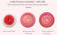 Limpieza Facial Ultrasonica 3 En 1 Con Cepillo Rotatorio Y Masajeador USB Elimina Quistes Negro Con Tecnología Galvanic Herramienta Para Cuidado De Piel - details 3