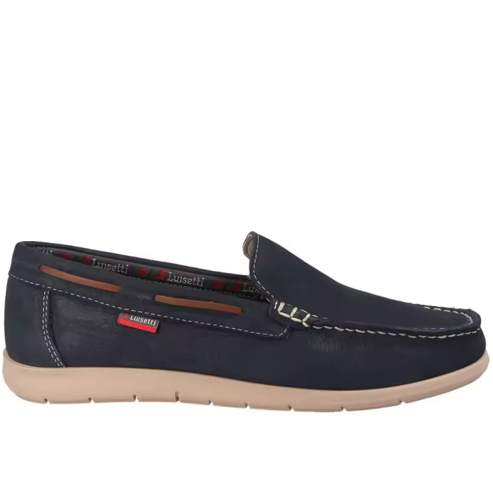 Zapato Hombre Luisetti 37200NO Nobuck Marino 105904  HOMBRE Luisetti MARCAS Zapatos sport Zapatos-hombre - 1