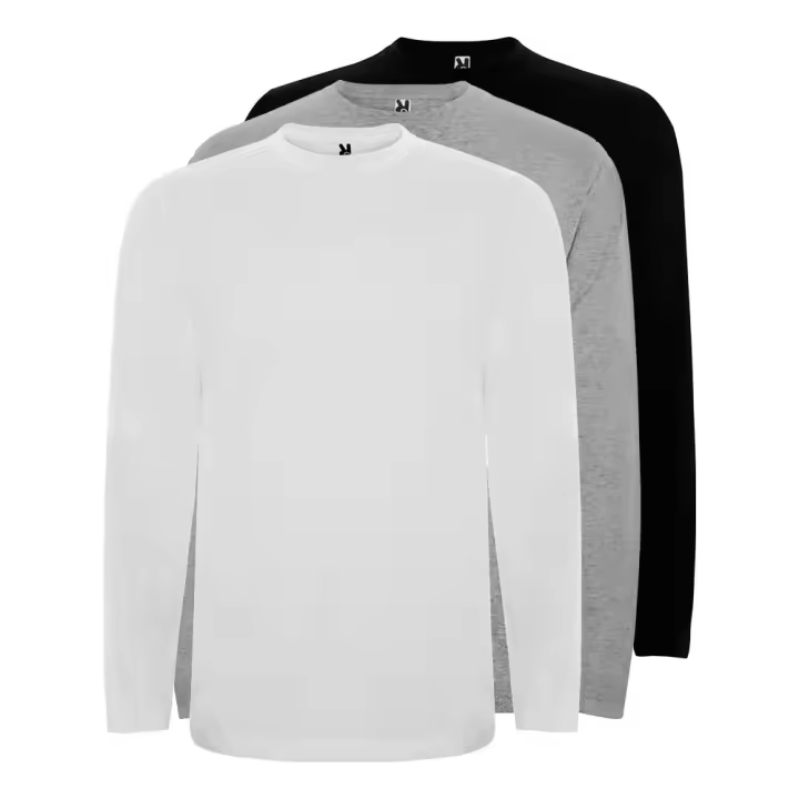 Roly Pack 3 Camisetas ROLY de Manga Larga para Hombre Máxima Calidad - 1