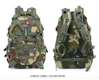 Mochila Táctica De Camping 35L Para Hombres Y Mujeres Impermeable Y Duradera Con Sistema De Marco Interno Material De Nylon Rucksack De Salida De Emergencia Para Senderismo Y Viajes - details 24