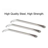 ZHIQIU 3PCS Palas Para Neumáticos De Bicicleta Herramienta De Cambio De Llanta De Acero Portátil Para Reparación De Bicicleta Con Tubo - details 1