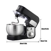 Batidora Amasadora, Robot Mezclador de cocina, Repostería, 6 Velocidades, Mezcla líquidos y sólidos, 3 funciones, 3 L, 700W - details 7