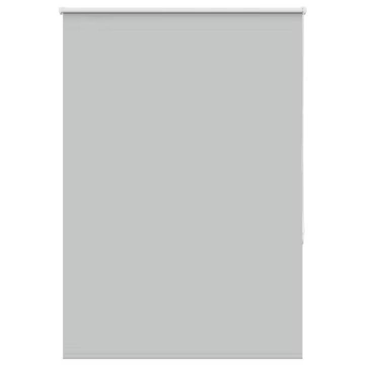 vidaXL Estor Enrollable Opaco gris claro 105x130 cm Tela Ancho 100,7cm - 1