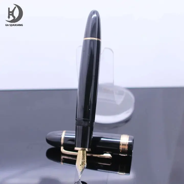 Bolígrafo De Tinta JD-149 En Negro Con Acabado Dorado, Punta Fina Regalo Exquisito Para Hombres Y Mujeres Profesional Graduación - 1