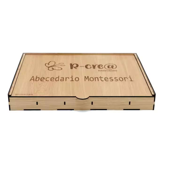 R-Cre@ - Abecedario Montessori Castellano - 1