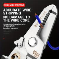 Herramienta Desenredadora Multifuncional 6 En 1 Acrílico Y Acero Inoxidable Herramienta De Cortar Cables Y Raspar Terminales - details 5