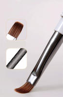 Pincel De Dibujo De Cepillo De Línea Para Uñas Con Mango Metálico De Doble Cabeza Herramientas De Manicura Para Pólipos De Gel Y Arte De Uñas - details 2