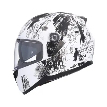 Casco Integral Shiro Trueno SH-667 Funky Blanco Mate 22.06 001730-95 - 1