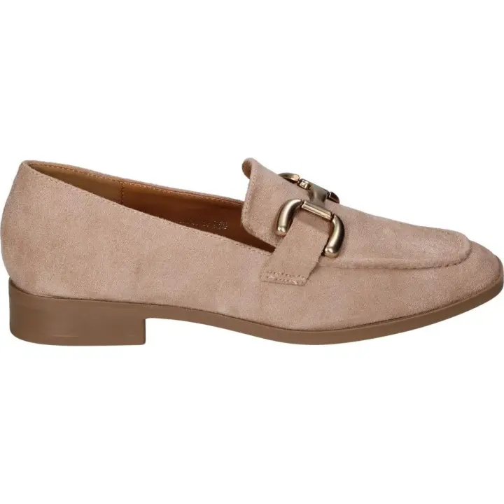 D´ANGELA | Zapatos D´Angela para mujer DXF26165-ME mocasines para señora de piel color beige - 1