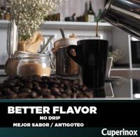 CUPERINOX - Cafetera Italiana inducción Fabricado en España | 2 ,4, 6, 10 ,12 Tazas | cafetera Express para Placas y vitroceramicas inducción | Acero Inoxidable | Apto lavavajillas (no Incluye Molinillo café) Cafetera Italiana Acero Inoxidable - details 1