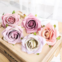 10PCS Flores De Rosa Silken Para Decoración De Casamiento Fiesta Hogar Jardín Navidad Scrapbook Artificial Floral Fake Para Decoración De Habitación Y Mesa - details 0