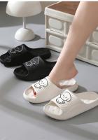 Sandalias De Verano Antideslizantes Para Mujer Con Dibujos De Oso Para Baño Y Hogar EVA Cómodas Plataforma Sin Tacón Para Playa Interior Y Exterior - details 8