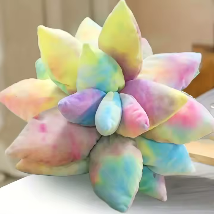 Almohada De Suculento De 25 Cm De Tamaño Plush Creativa Rellena Para Decoración De Hogar Regalos De Cumpleaños Para Niños Regalo De Navidad - 1