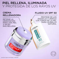 L'Oréal París Gel Crema Rellenador Revitalift Filler con Ácido Hialurónico [MICRO-EPIDÉRMICO] + 3 ceramidas. Hidratación intensa y protección de la barrera cutánea de la piel. - details 0