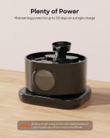 Fuente De Agua Para Gatos Sin Cable De 95 oz/2.8L Con Batería Recargable De 5200mAh Circulación De Agua Silenciosa Y Automática Para Mascotas - details 0