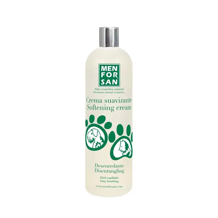 Crema suavizante desenredante para perros y gatos 1L - Menforsan - 1