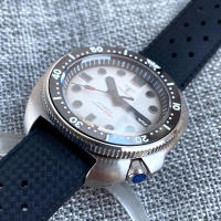 Reloj Automático De Acero Inoxidable Para Hombres Resistente Al Agua 30Bar Con Bisel De 120 Clicks Y Corona De 4.1 Pulgadas Cristal De Zafiro Blanco Turtle Professional Diver Master - details 8