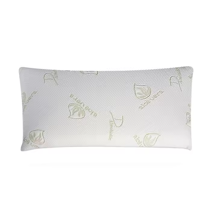 Almohada Doble Funda Viscoelastica Aloe Vera - 1
