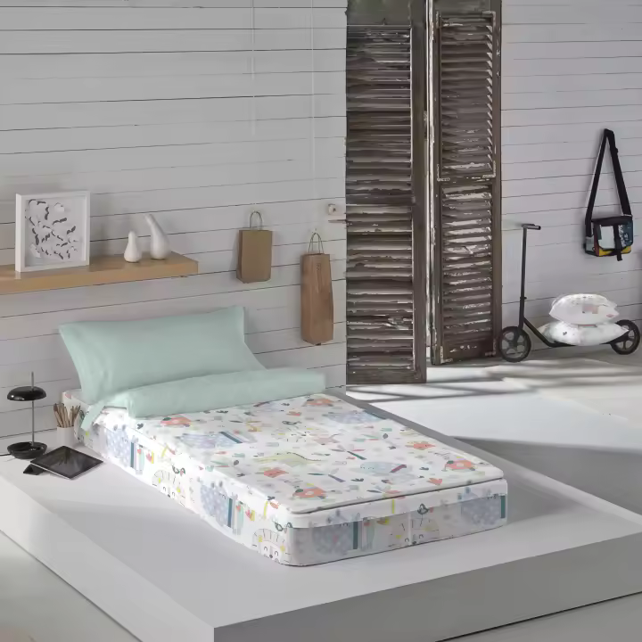 SACO NORDICO INFANTIL 100% ALGODÓN CON RELLENO CLK JUNGLA COOL KIDS FABRICADO EN ESPAÑA - 1