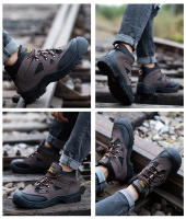 Zapatos De Seguridad Para Hombre Botines Tácticos Antideslizantes Con Punta De Acero Y Protección Anti-Pinchazos Zapatillas De Trabajo Ligeros Para Adultos - details 5