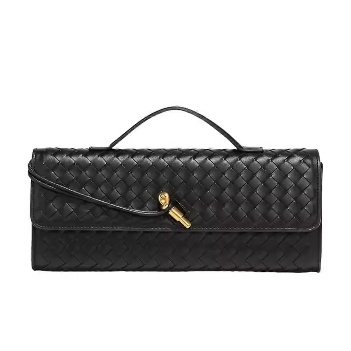 Bolso bandolera textil Hand para Mujer-Cartera de mano de cuero con bandolera desmontable - 1