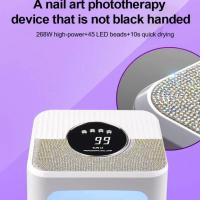 Secador De Uñas Profesional sunL5 260W Con Sensor De Movimiento Para Curar Todos Los Polvos De Uñas LED 45eds Para Manicura Y Pedicura - details 6