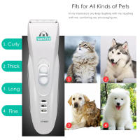 Cortador De Pelo Para Perros Recargable CP6800 Con Cable USB (Sin Cargador) Máquina De Afeitar Para Peluquería De Mascotas - details 3