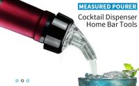 Triturador Automático De Botella De 1 Oz (30 mL) Pack De 3 Dispensador De Cócteles Vino Y Drinks Medidor Rápido Eco-amigable - details 1