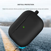 Funda De Silicona Para Airpods pro Cubierta Protectora Para Auriculares Apple Con Ganchos Funda Para Auriculares Inalámbricos - details 2