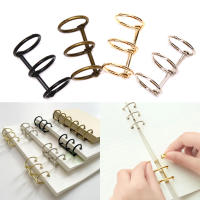 2Pcs Anclaje De Libro De Hojas Sueltas Retro Metálico Con Anillo Plegable Para Calendario 3 Anillos Para Cuaderno Álbum Scrapbook - details 6