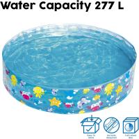 Piscina Infantil para Niños Redonda Animales Marinos 122x25cm 277L  Verano Bestway - details 8
