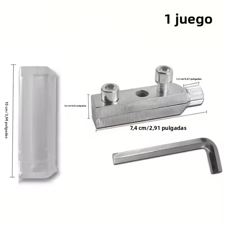 Herramientas De Baño Para Reparación De Válvulas Y Taps Eliminador De Alambre Rotundo Herramienta De Encaje Y Retirar Tornillos Para 4/6 Puntos - 1