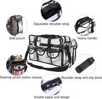 Bolsa de maquillaje, Bolsa de Cosméticos transparente, Bolsa de tocador impermeable y transparent with Correa para el hombre para Viajes a la playa - details 2
