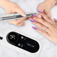 Máquina De Uñas Eléctrica Recargable 45000 RPM Con Conjunto De Corte Y Archos Kit De Archos De Uñas Portátil Para Salon De Uñas - details 6