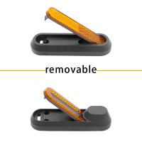 Cubierta De Rueda Protectora Para Xiaomi 3 Scooter Eléctrico M365 pro 2 1s Adhesivo Reflector Nocturno Para Seguridad Frontal Y Trasera - details 12