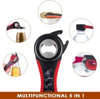Abridor de Latasmanual Profesional, abridor de frascos de 2 piezas, Latas5, botellas 5 en 1 Y 4 en 1 multición para personas mayoresy débilesy que Sufren de Arthritis - details 5