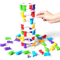 Juego De Mesa Divertido De Torre De Pingüino Para Niños Juego De Equilibrio Y Colapso Para Fiestas Y Familia Regalo Para Niños - details 5