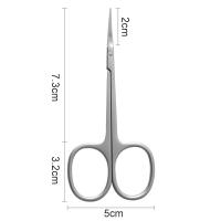 Tijeras De Cutícula Profesionales 1Pcs Eliminador De Piel Muerta Para Arte De Uñas Acero Inoxidable Cutter De Cutícula Tamaño Pequeño - details 5