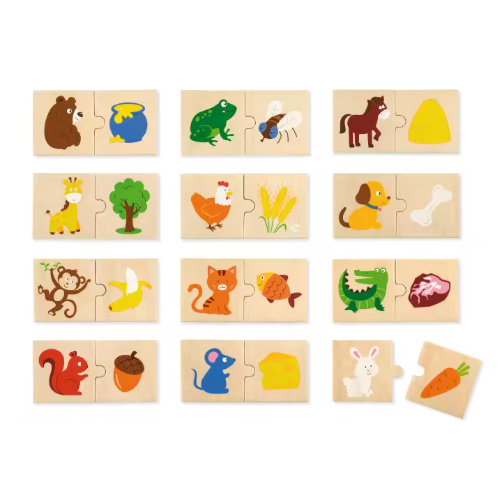 Puzzle Alimentar O Animal Viga - 1