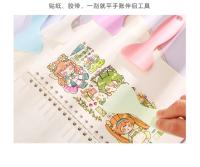 Kit De Herramientas Para Carpintería Y Manualidades 4pcs De Pincel De Pegamento Y Cuchillo Para Scrapbooking Suministros De Papelería Kawaii - details 12