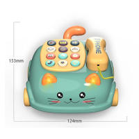 Telefono Musical Para Bebés Juguete Educativo De Iluminación Y Sonido Máquina De Historias Y Clima Para Niños Infantes 0-12 Meses Regalo Montessori - details 3