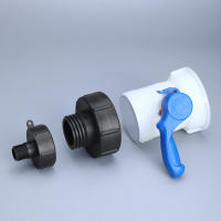 Adaptador IBC S100 X S60 a DN100 Reducir Conector De Tanque IBC Accesorios De Barril Válvula Adaptador Para Jardín Agua - details 4