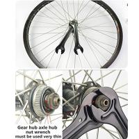 Llave De Cono De Eje De Bicicleta Portátil Herramienta De Reparación De Bicicleta Accesorios 13/14/15/16mm Material De Acero Carbono - details 9