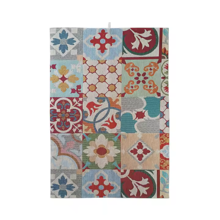 Lafabricadelastelas- Gobelino Jacquard por metros. Tela de patchwork gobelinos .Tapicería, resistente, opaco, de  gran calidad, cojines,  bolsos, cortinas, fundas de sofá. - 1